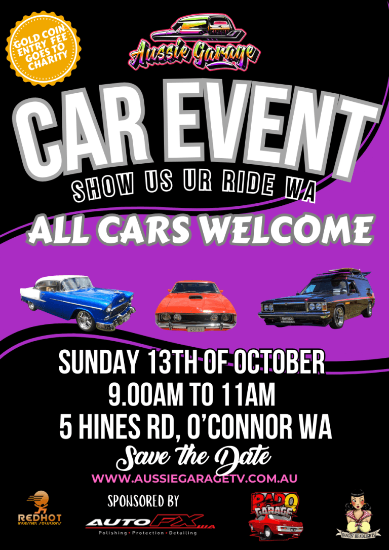 Aussie Garage Car Event: A Must for WA Car Enthusiasts!