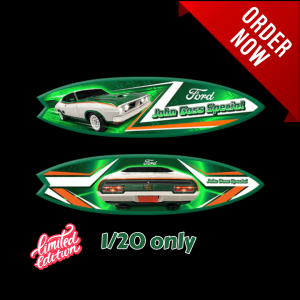 John Goss Special Emerald Fire Surfboard