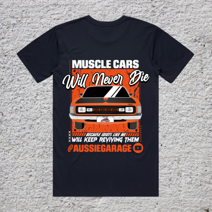 Navy Blue Male Tee