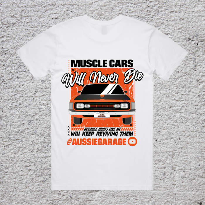White Male Tee