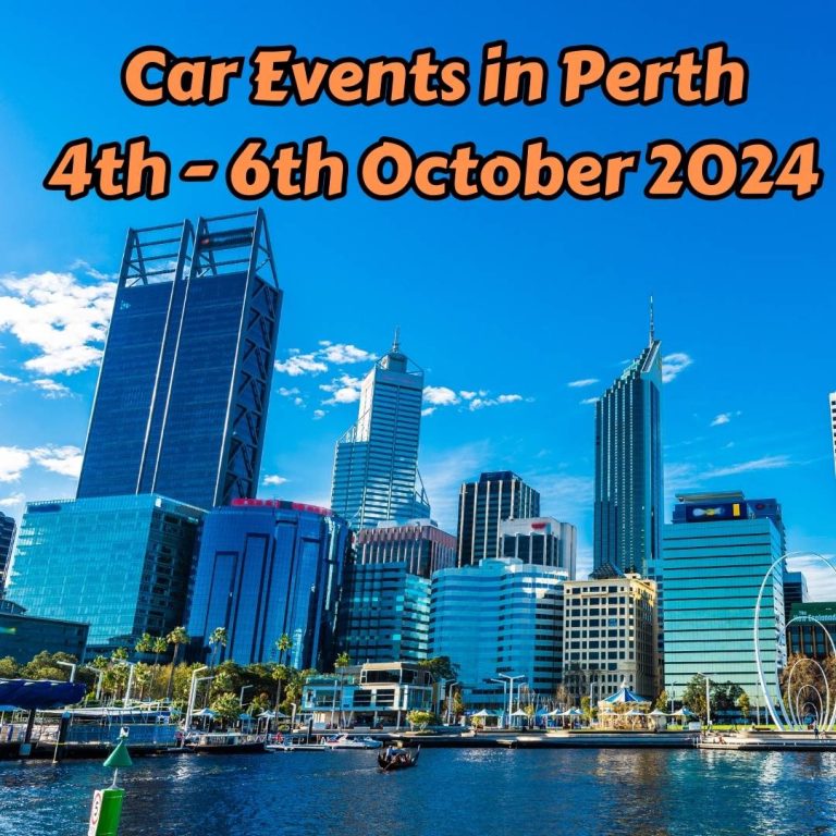 Perth Car Events for the 4th – 6th October 2024