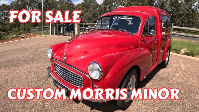For Sale: Stunning 1953 Morris Minor Panel Van – A Tribute to Graeme’s Legacy