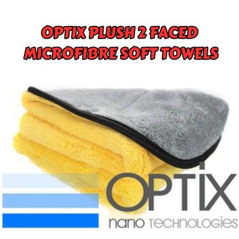 OPTiX Plush 2 Face Soft Microfiber Towel