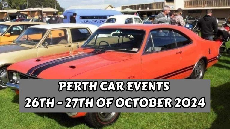 Awesome Car Events in Perth for Car Enthusiasts this Weekend.