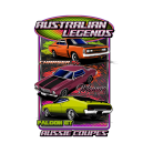 Aussie Coupe Legends T Shirt Design