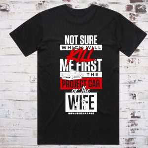 Project Car vs Angry Wife T-Shirt - Last One!