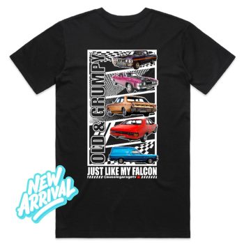 Old and Grumpy, Just Like My Falcon T-Shirt