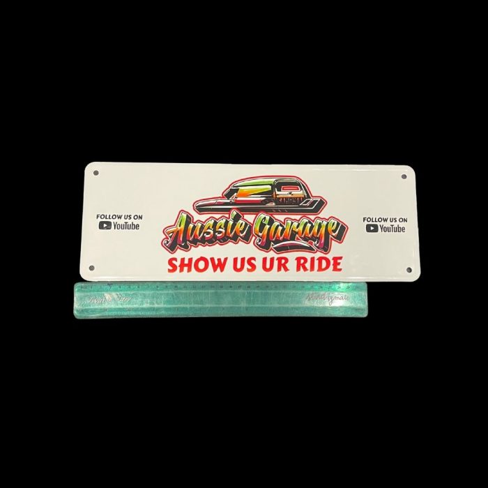 Aussie Garage Custom Number plates 2