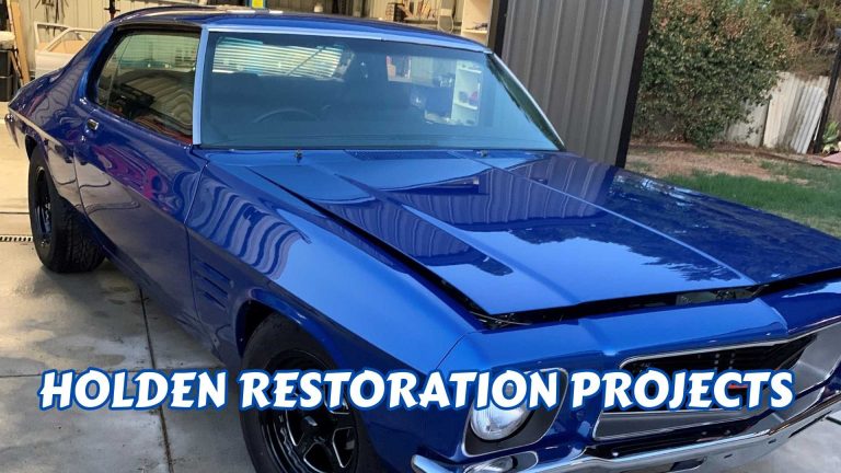 Inside the Shed with Joe: A Holden Obsession in Full Swing