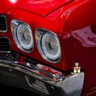 Restomod 5.75inch LED Headlight Chrome in Car