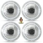 Restomod 5.75inch LED Headlight Set Chrome