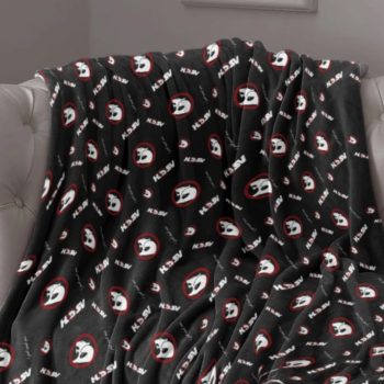 HSV Hex Pattern Plush Throw Rug