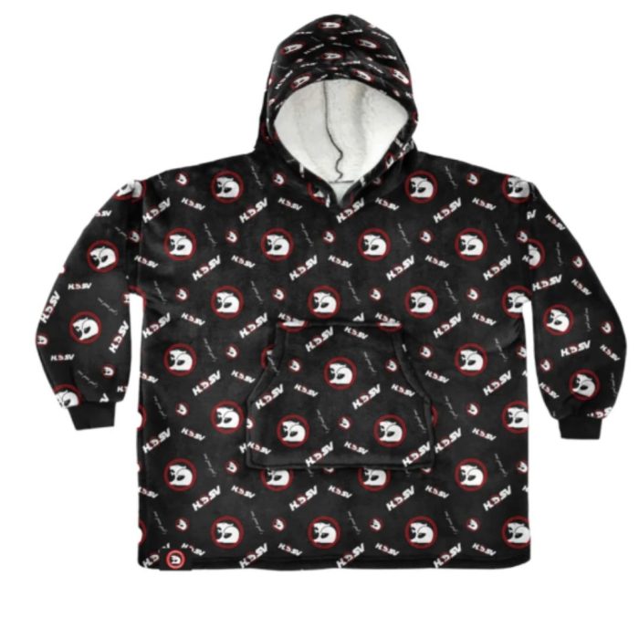 HSV Hex Pattern Wearable Blanket