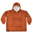 Sandman Wearable Blanket Orange & Red