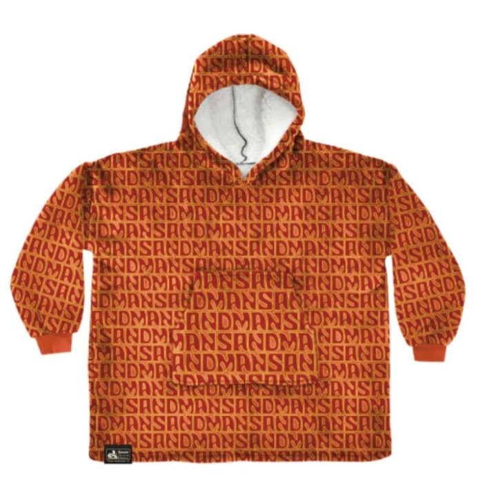 Sandman Wearable Blanket Orange & Red