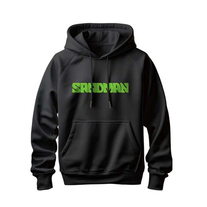 Sandman Hoodie with Green Logo