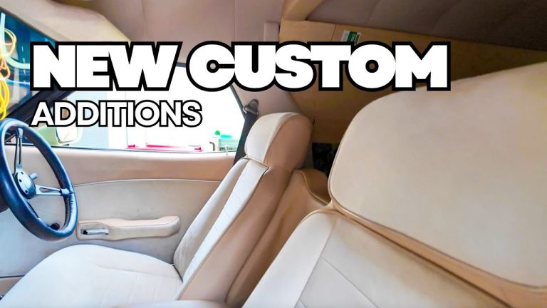 New Custom Interior Component for Aussie Garage Promo Van