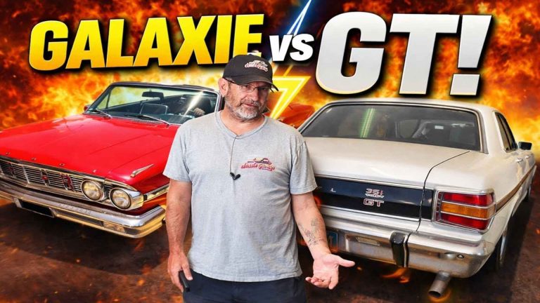 Ford Galaxie vs XW Falcon GT – Aussie Muscle Icons