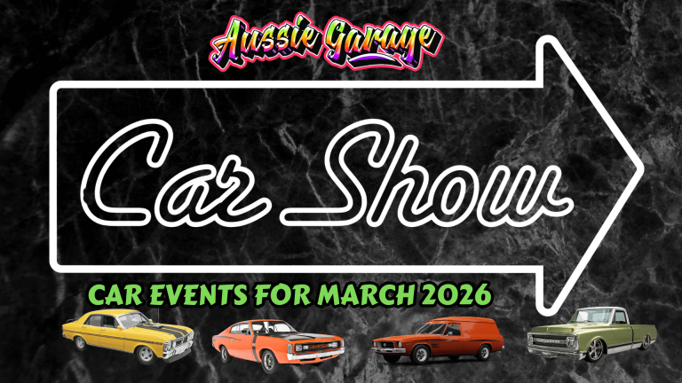 Car Events for March 2026 in WA
