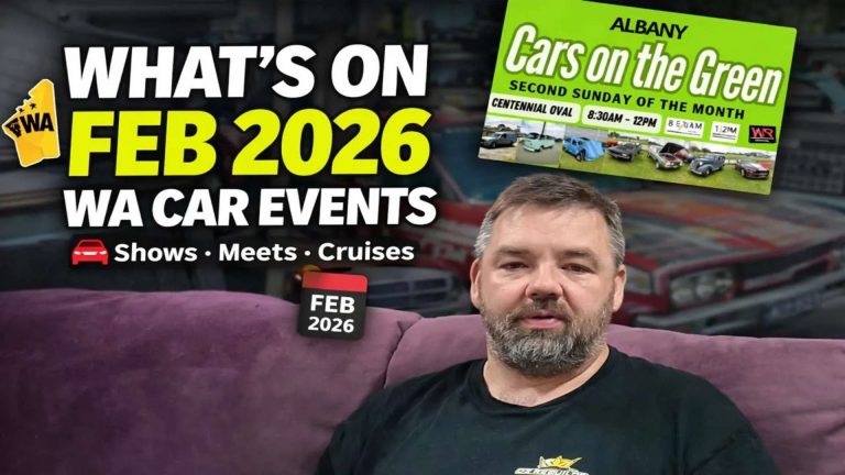 What’s on February 2026 for WA Car Events.