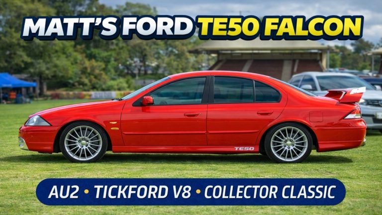Rare AU Series 2 TE50 With Factory Tickford V8 + Manual