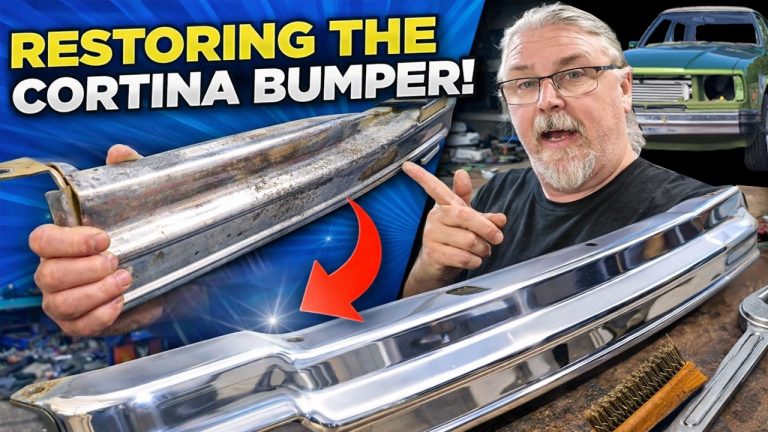 Can THIS Metal Polish Save My Rusty Cortina Bumper?!