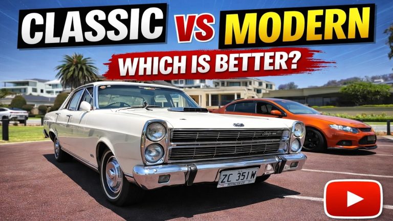 Father vs Son Ford Showdown: 427 Windsor ZC Fairlane vs 785HP Barra XR6 Turbo
