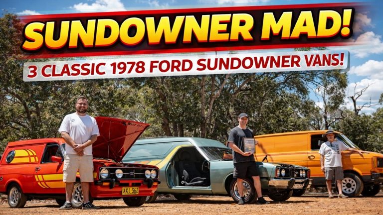 The Ultimate Ford Sundowner Collection! Escort Panel Van, XC Falcon & Rare Transit