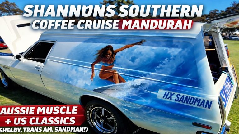 Shannons Southern Coffee Cruise Mandurah WA – Aussie Muscle, Classic Cars & Street Machines Take Over the Foreshore