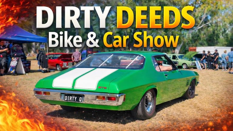 Classic Cars, Burnout Builds, Drag Bikes & FMX Action