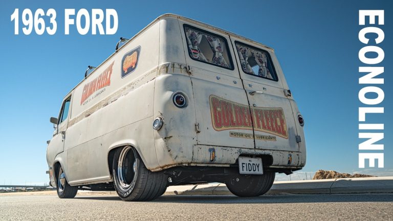 1963 Ford Econoline V8 Build! 😳 302 Windsor Swap, Full Custom Chassis & Hot Rod Van