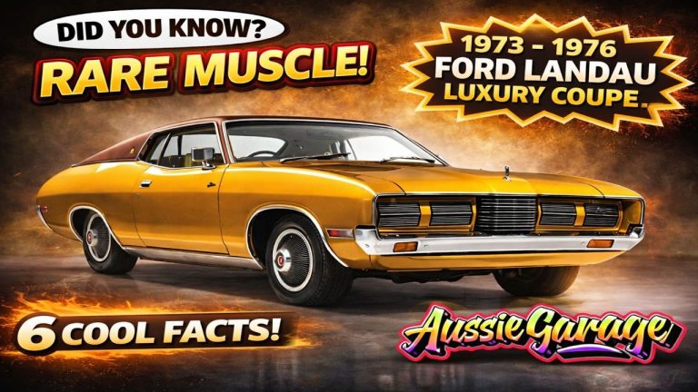 Ford Landau: 6 Facts About Australia’s Rarest Luxury Muscle Car