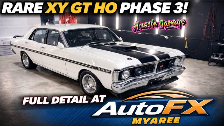 Ford XY GT HO Phase III Detailing in Perth – Restoring an Aussie Muscle Legend