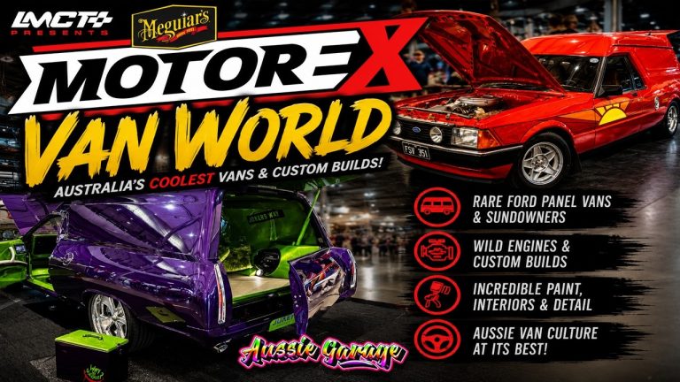 MotorEx 2026 Van World – Rare Ford Sundowners, Custom Panel Vans & Classic Aussie Van Culture
