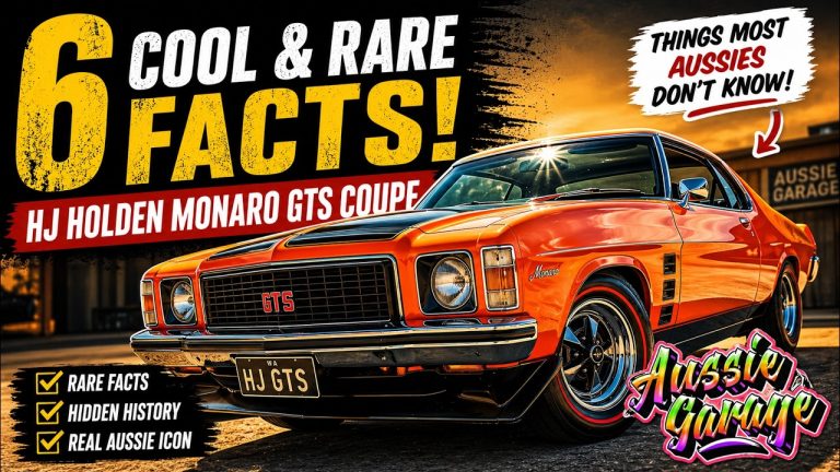 6 Cool & Rare Facts about the HJ Holden Monaro GTS Coupe