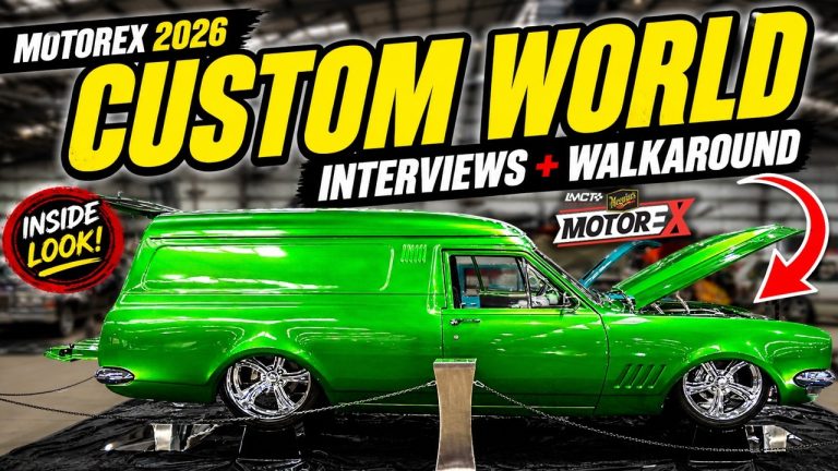 MotorEx 2026 Custom World: Inside Australia’s Wildest Show Car Builds 🔥