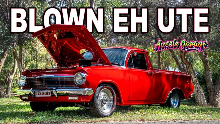 Rick’s Blown Holden EH Ute – 378HP Supercharged Holden Street Machine