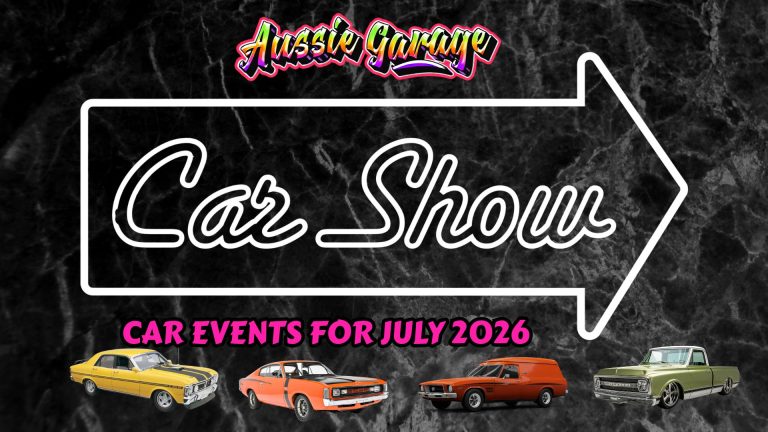 Car Events for JULY 2026 in WA