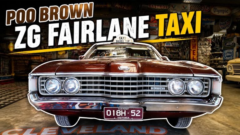 1974 Ford ZG Fairlane Taxi — The Original “Poo Brown” Cruiser