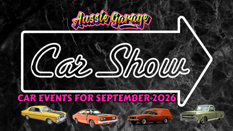 Car Events for SEPTEMBER 2026 in WA