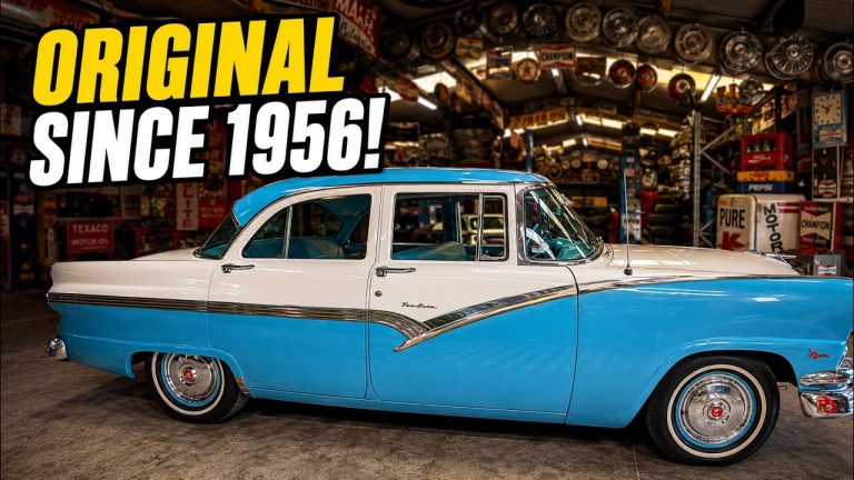 1956 Ford Fairlane Time Capsule – Even the AM Radio Works!