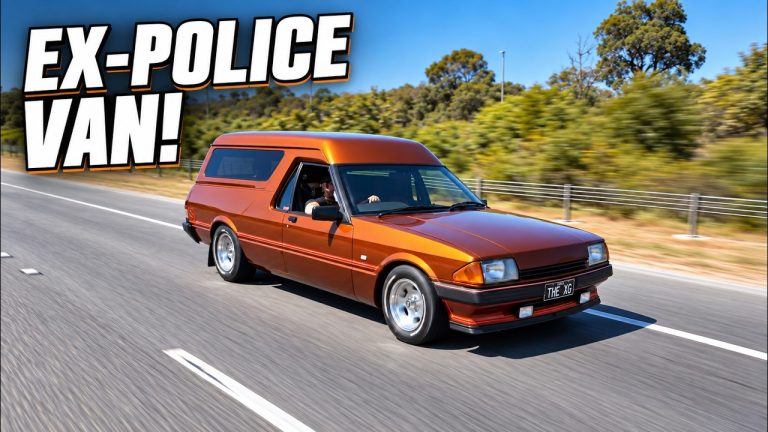 From Paddy Wagon to Custom Cruiser – Ford XG Panel Van